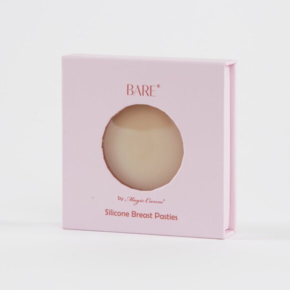 BARE by Magic Curves - (Light Nude) Silicone Breast Pasties - Picture 3 of 8